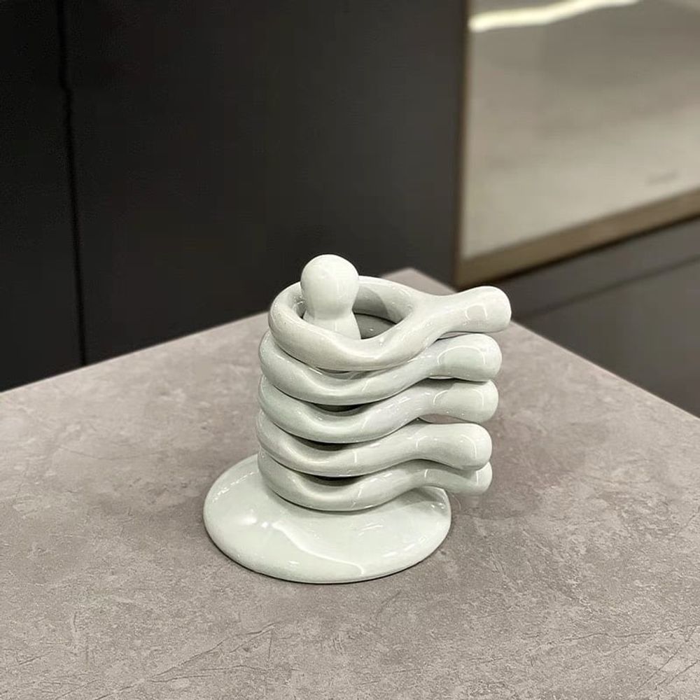 아이레노 도자기 수저받침 세트 식기 받침대 테이블 위생 정리 깔끔 연출 18,500원