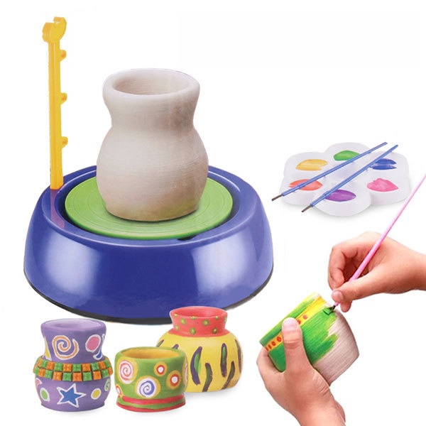 WIRQO 미니 도자기 만들기 장난감 세트 도예 DIY 31,200원