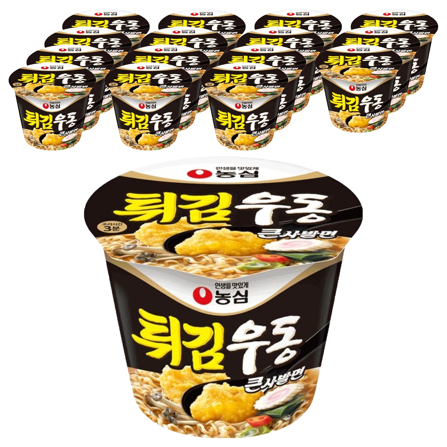 농심 튀김우동 큰사발면 17,000원