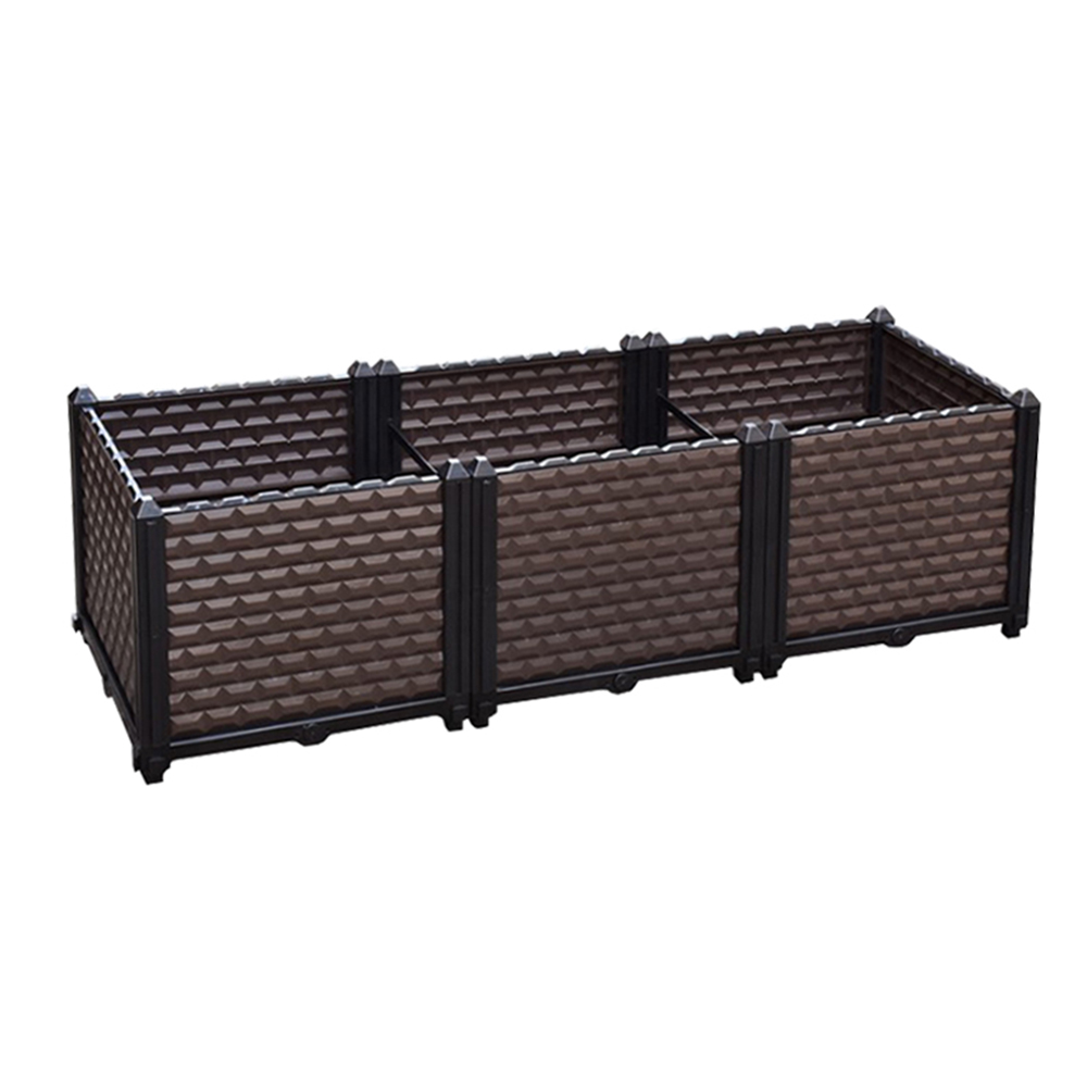 조립식 텃밭 대형화분 기본 세트, 다크브라운, 1개 54,500원