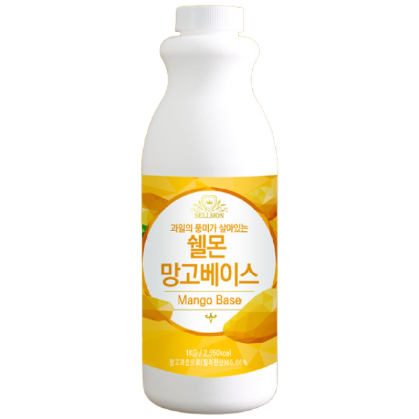 쉘몬 과일 농축액 1kg 망고, 1kg, 1개 20,300원