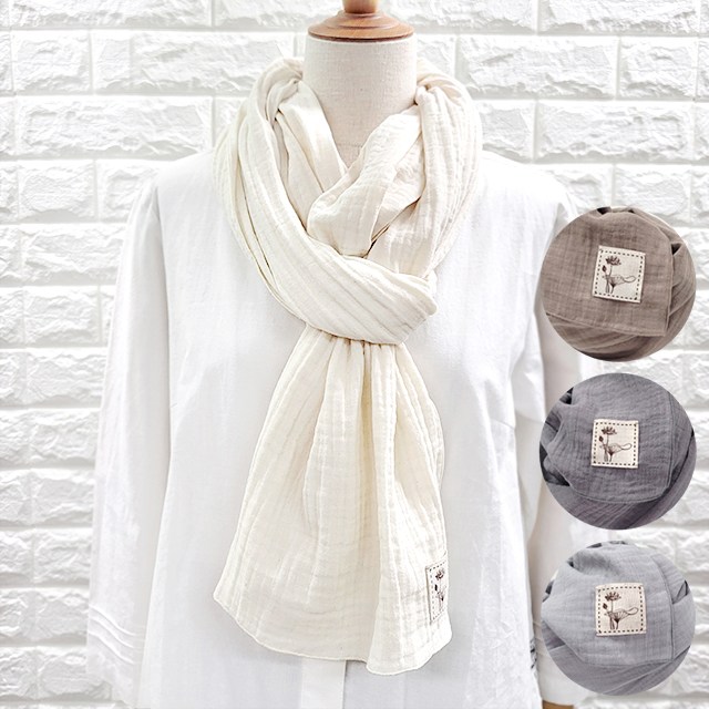 아리랑의봄 코튼 롱 스카프 31,000원