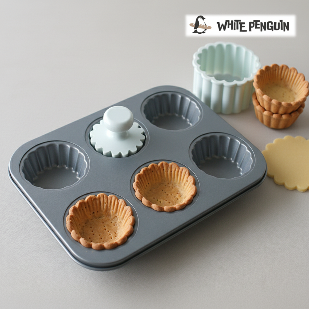 화이트펭귄 미니타르트틀 6구 타르트 만들기, 1개 22,000원