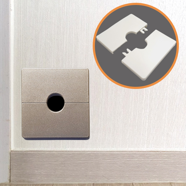 에어컨 배관마개 전선 배선 구멍 메우기 타공 커버 사각 D, 1개 5,500원