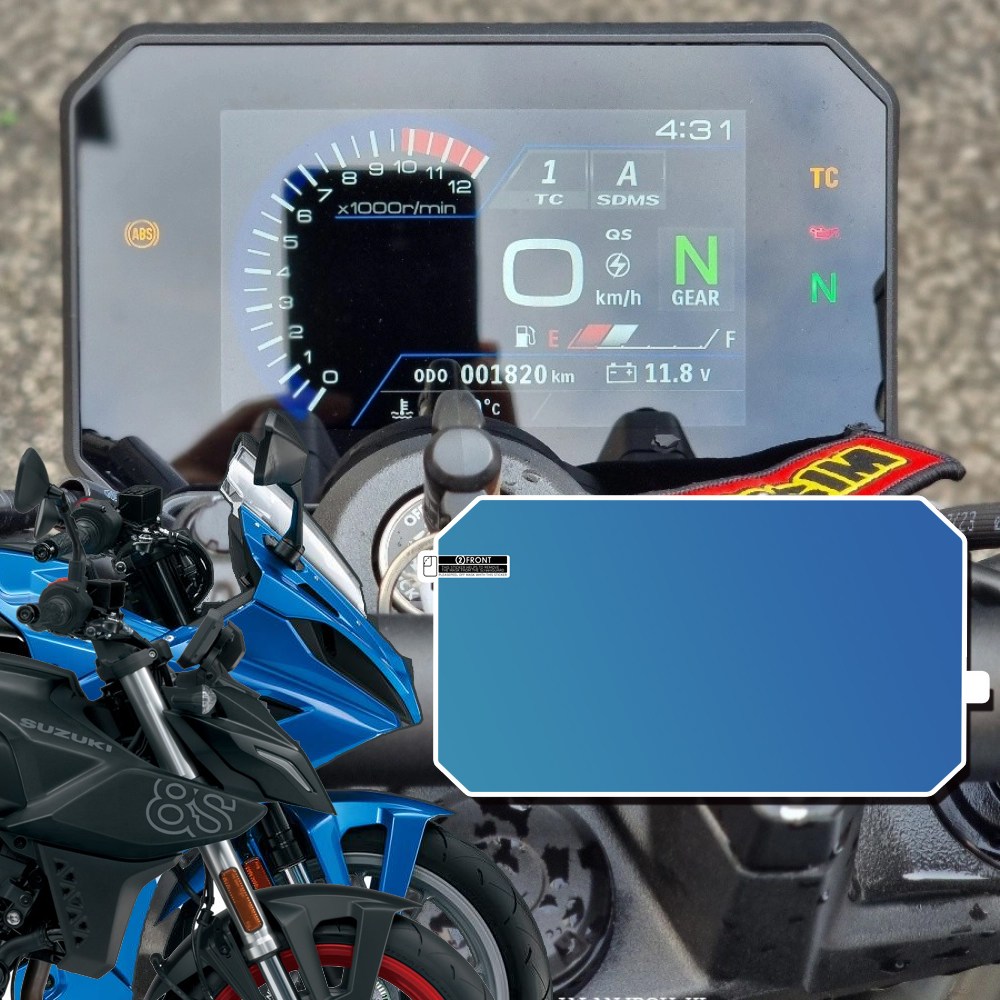 오토티엔 스즈키 GSX-8R 8S 24년-25년 튜닝 계기판필름 스크래치 보호 기스방지, 1개, 투명 14,100원