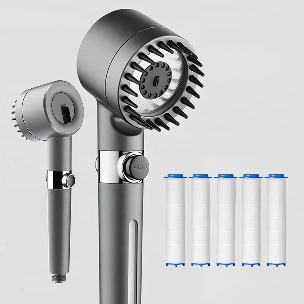 수압상승 필터 샤워기 헤드 3단조절 온오프 고압 절수 + 필터 5p 세트 8,900원