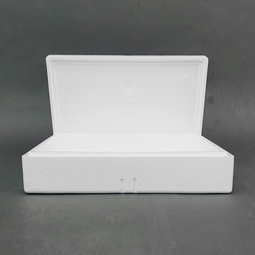 직사각 낮은형 3호 스티로폼박스 아이스박스 포장박스 외경 370X258X95mm 12,800원