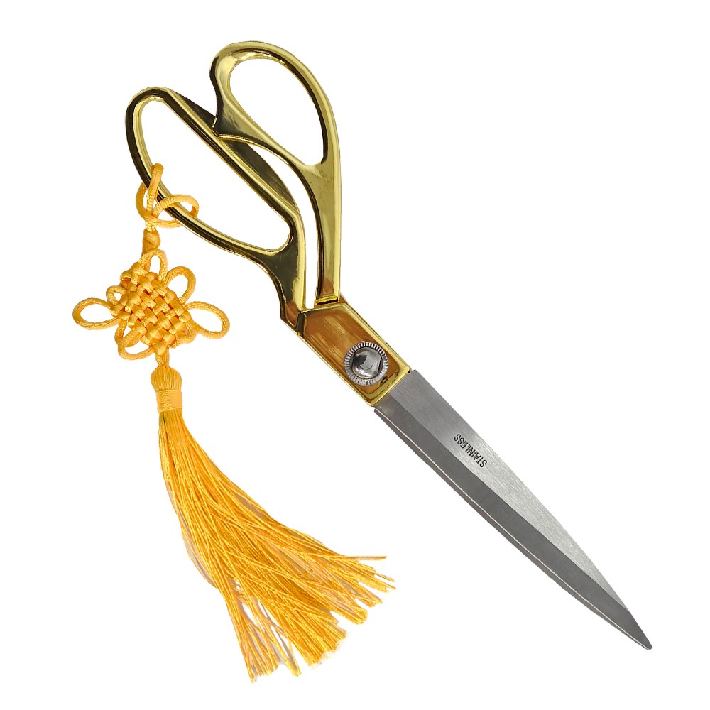 [메잌미] 개업식 고급 금장 컷팅가위 265mm, 1개 10,800원