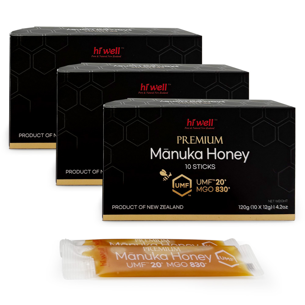 UMF20+ (MGO830+) 하이웰 뉴질랜드 마누카꿀 스틱 12gx10포 165,000원