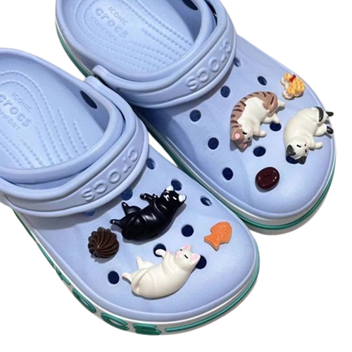 멍글프렌즈 고양이 캐릭터 신발 파츠 꾸미기 8종 세트 9,900원