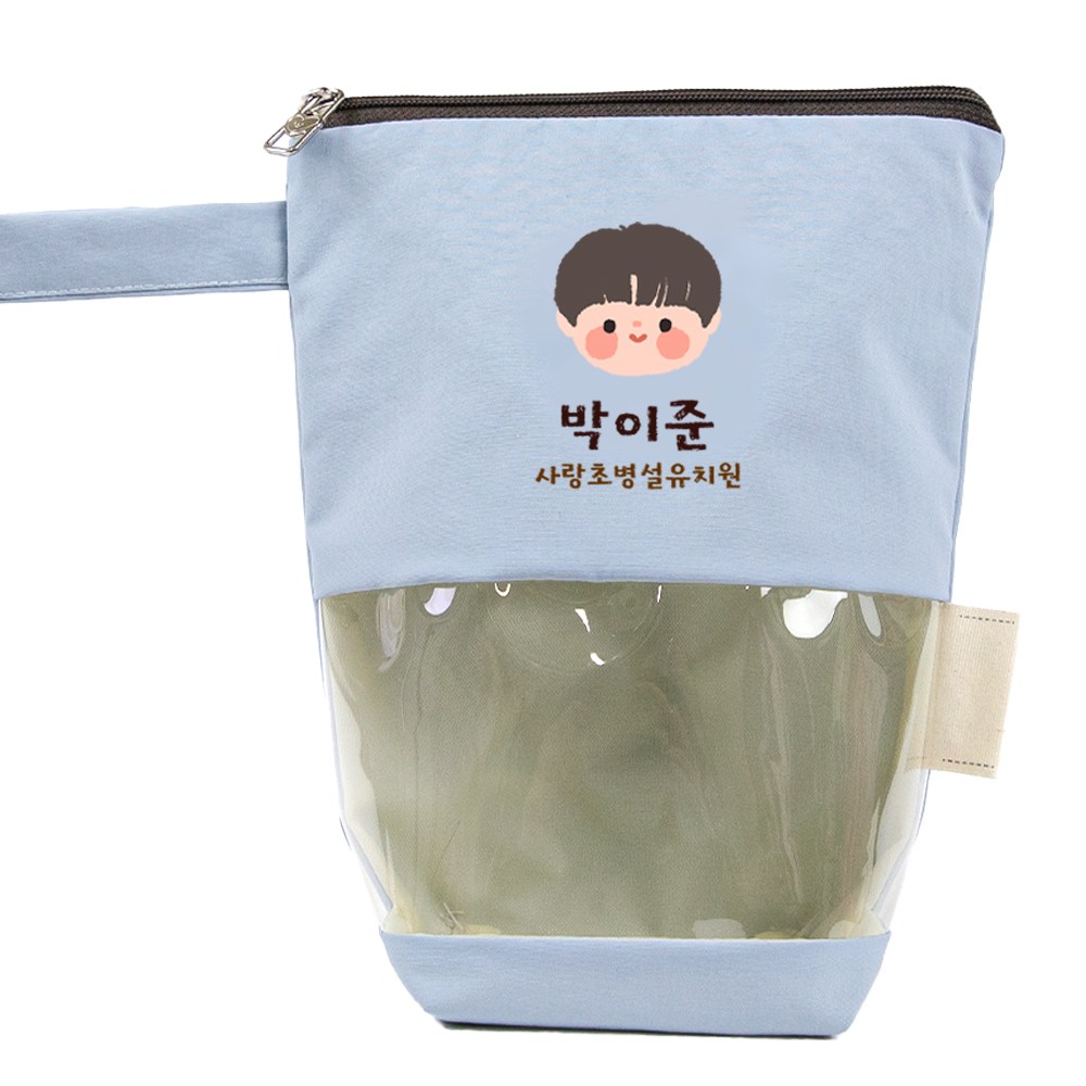 세맘스 TPU투명 크레용 양면방수 네임 양치컵파우치 13,300원