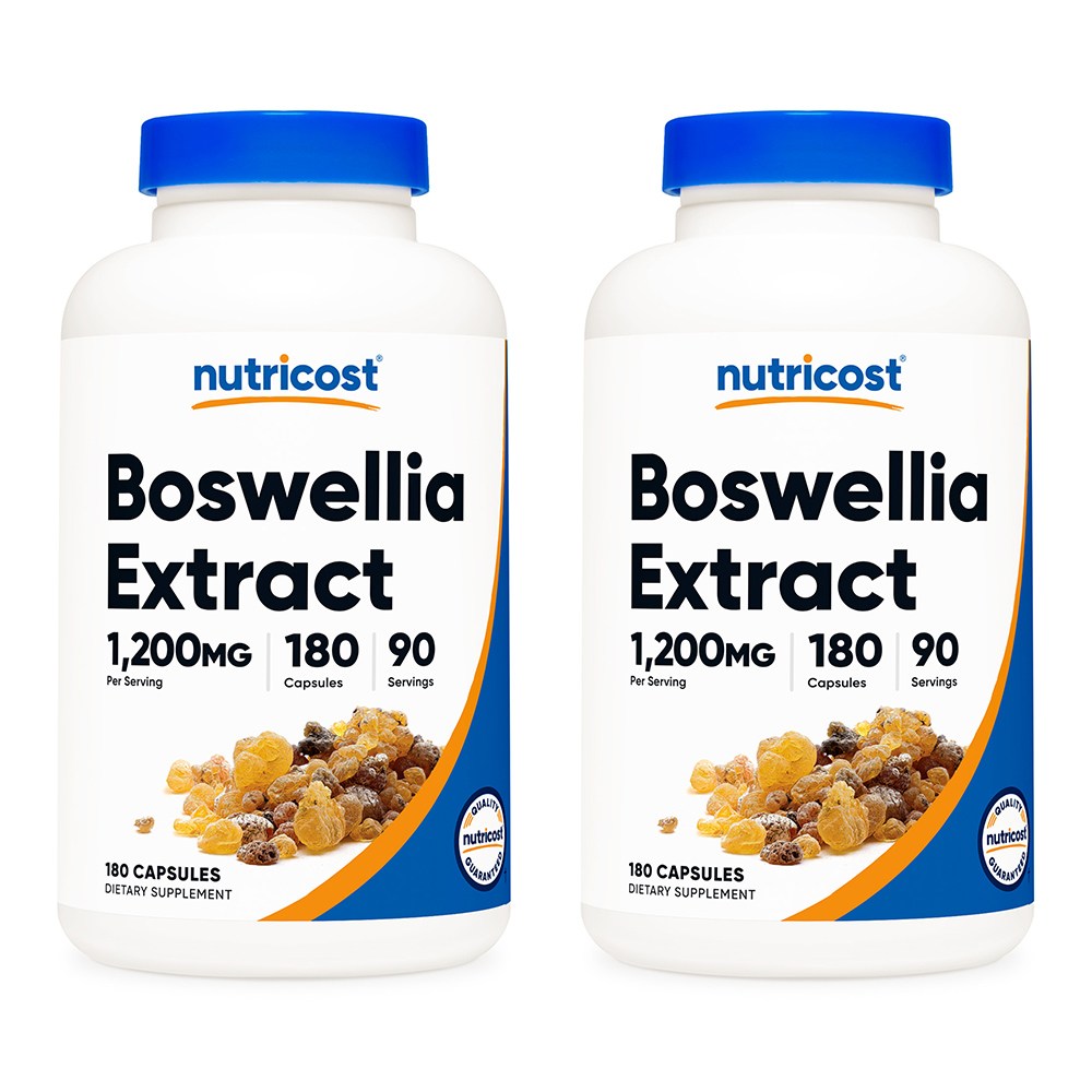 뉴트리코스트 보스웰리아 추출물 1200mg 180캡슐 2병, 2개, 90회분 45,800원