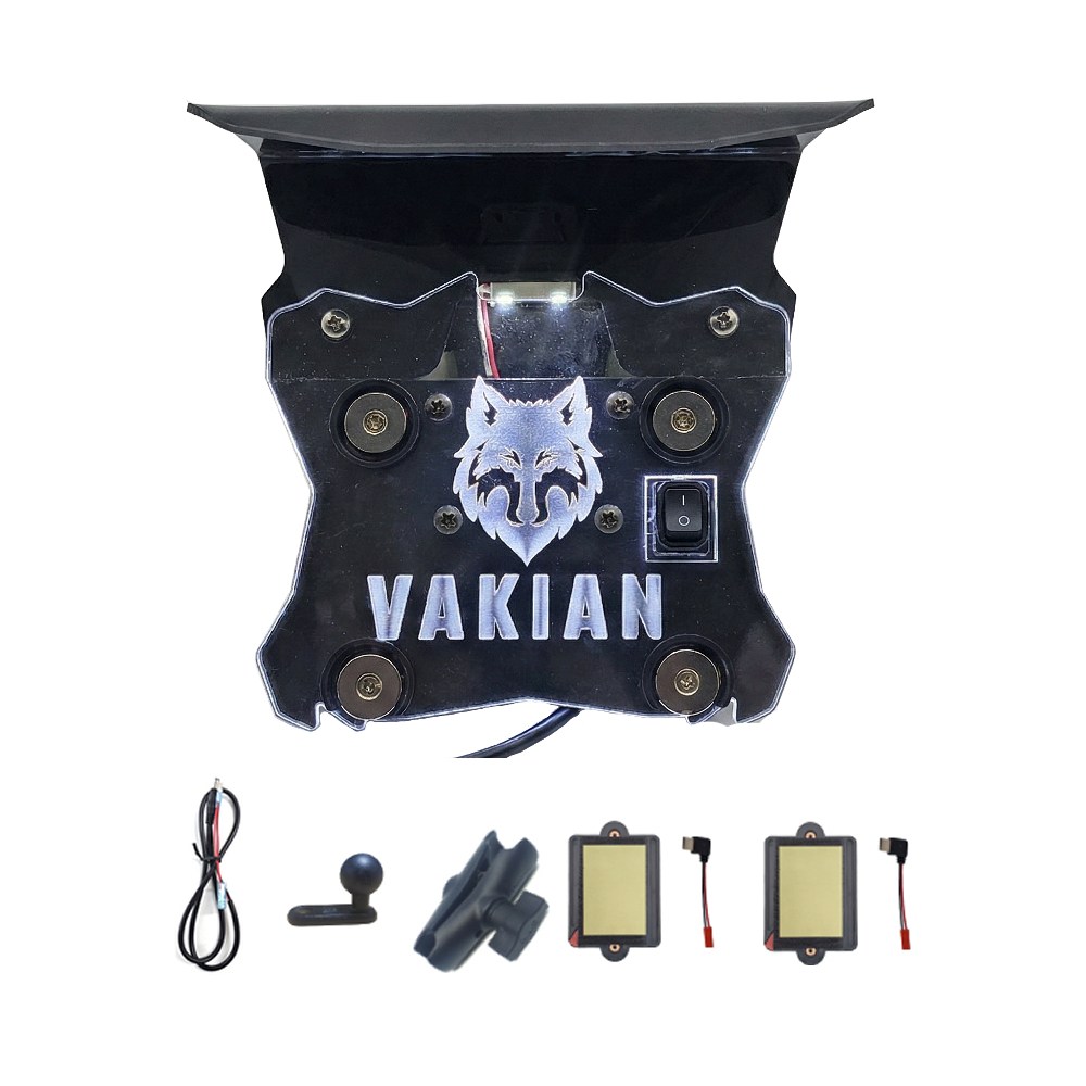 오토바이 바키안 자석충전 거치대 2구 화이트 세트 늑대애니 PCX NMAX XMAX 포르자 슈퍼커브, 단일상품, 2구화이트 + 백미러고정 C젠더 94,000원