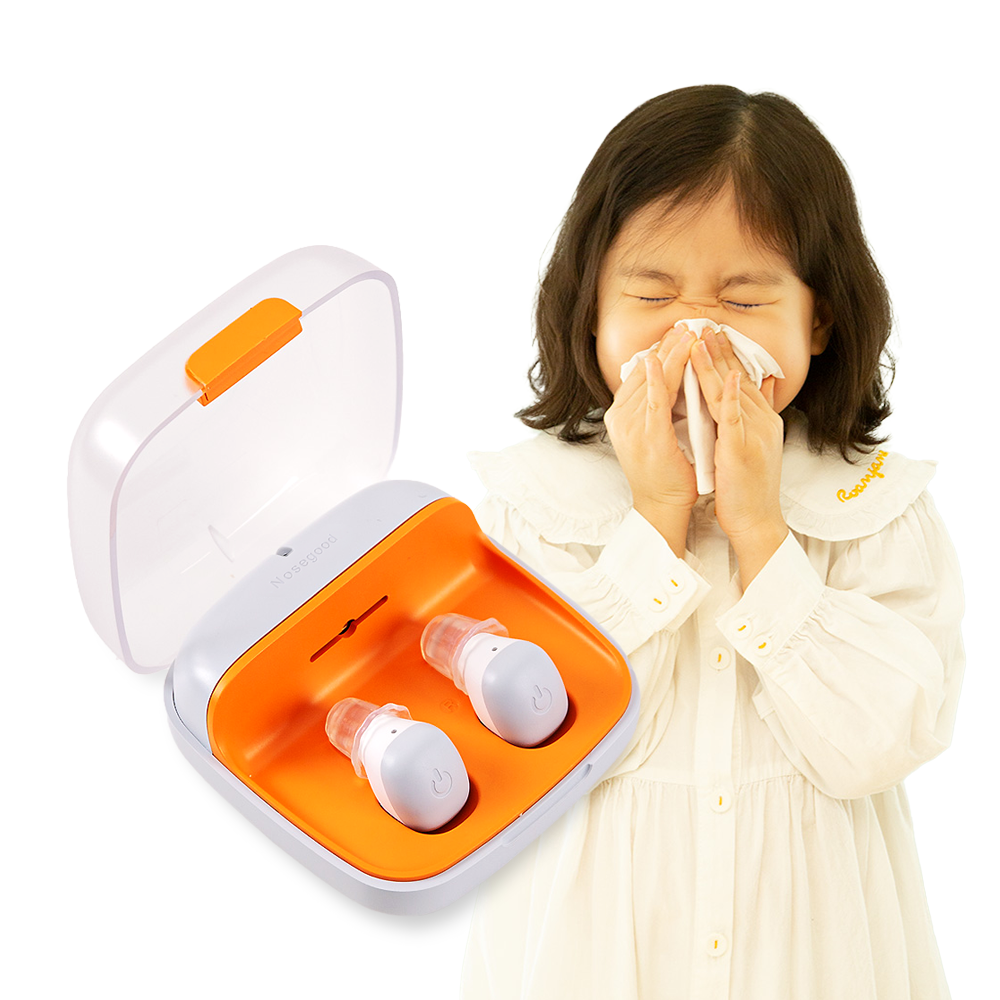 노즈굿 노즈버드 공식 판매 무선 알레르기 비염 개선 비염치료 의료기기 코막힘 콧물 재채기 129,000원