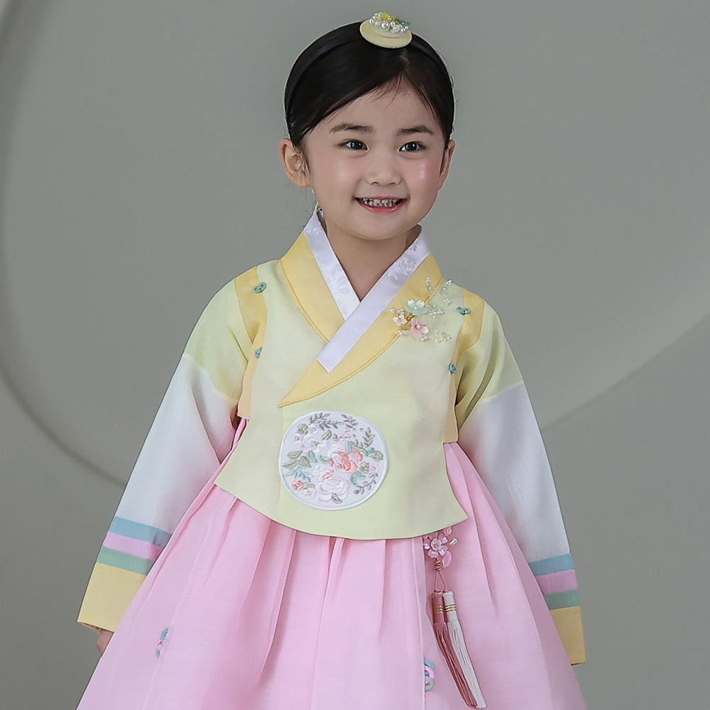 하랑한복 여아용 들레랑 상하의세트 47,900원