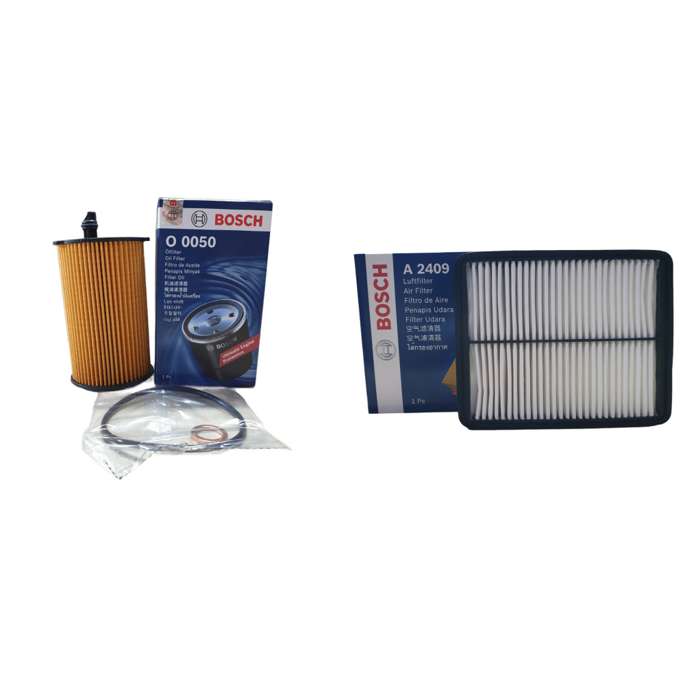 보쉬 엔진 오일교환 필터 셋트 그랜져 HG 3.0/3.3 GDI 오일필터+에어필터 O0050+A2409, 오일필터+에어필터/O0050+A2409, 1세트 10,040원
