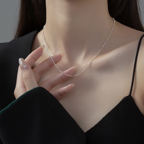 에르모사제이 N084 실버 925 베이직 은볼 체인 은 목걸이 52,900원