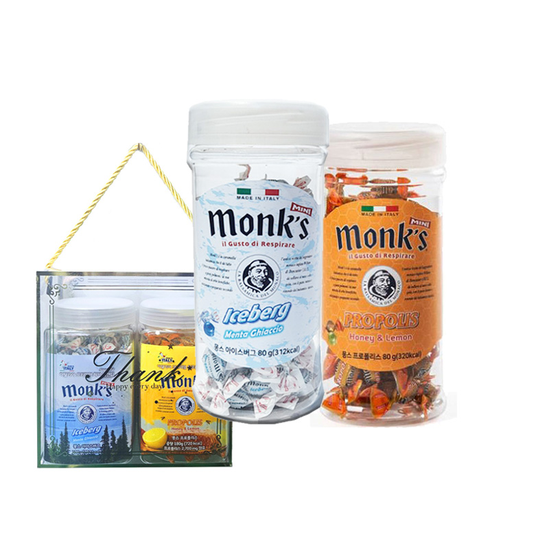 [몽스] 이태리 아이스버그캔디 80g+프로폴리스캔디 80g 선물세트 17,900원