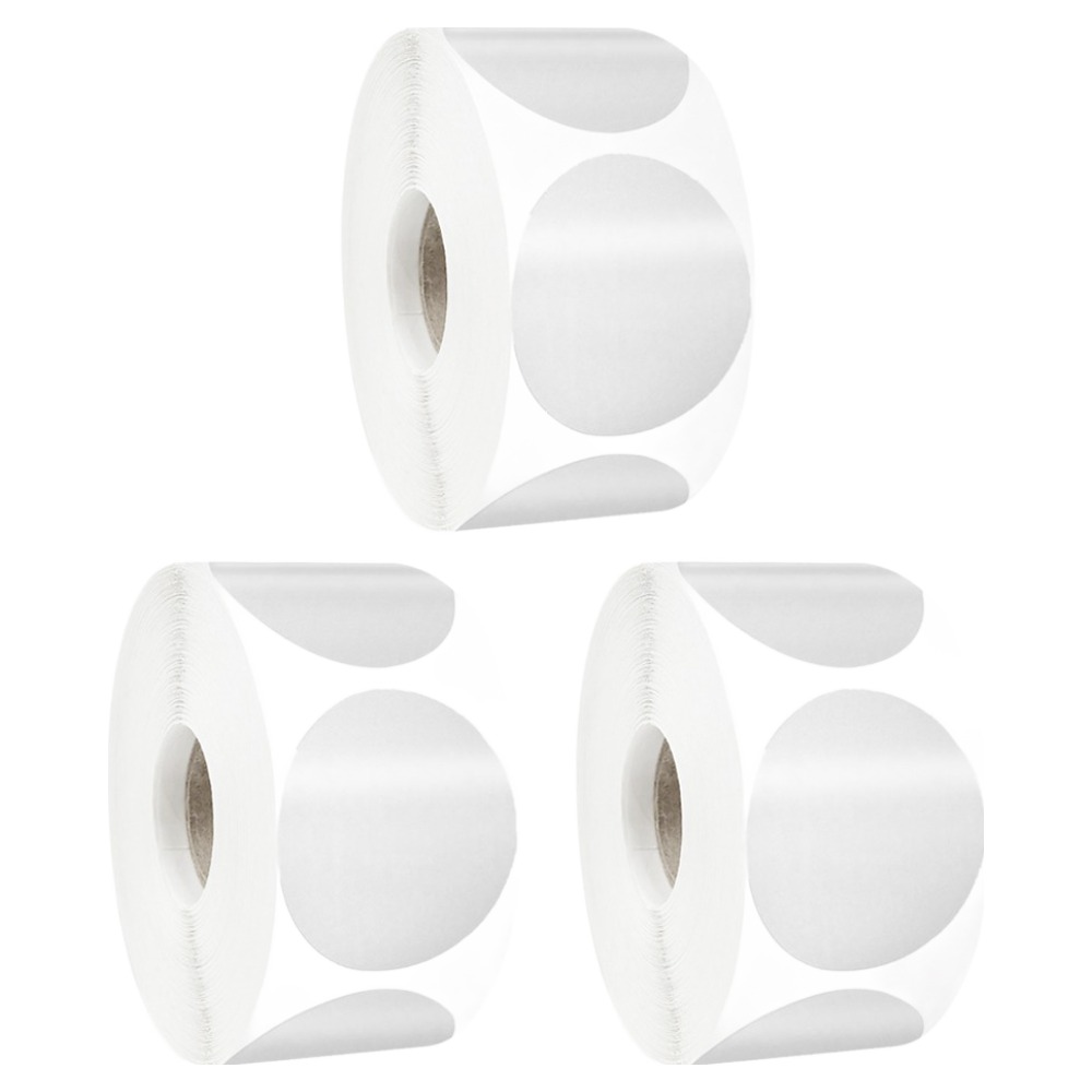 모던앳 투명 원형 포장 롤 스티커 2cm 500p 6,500원