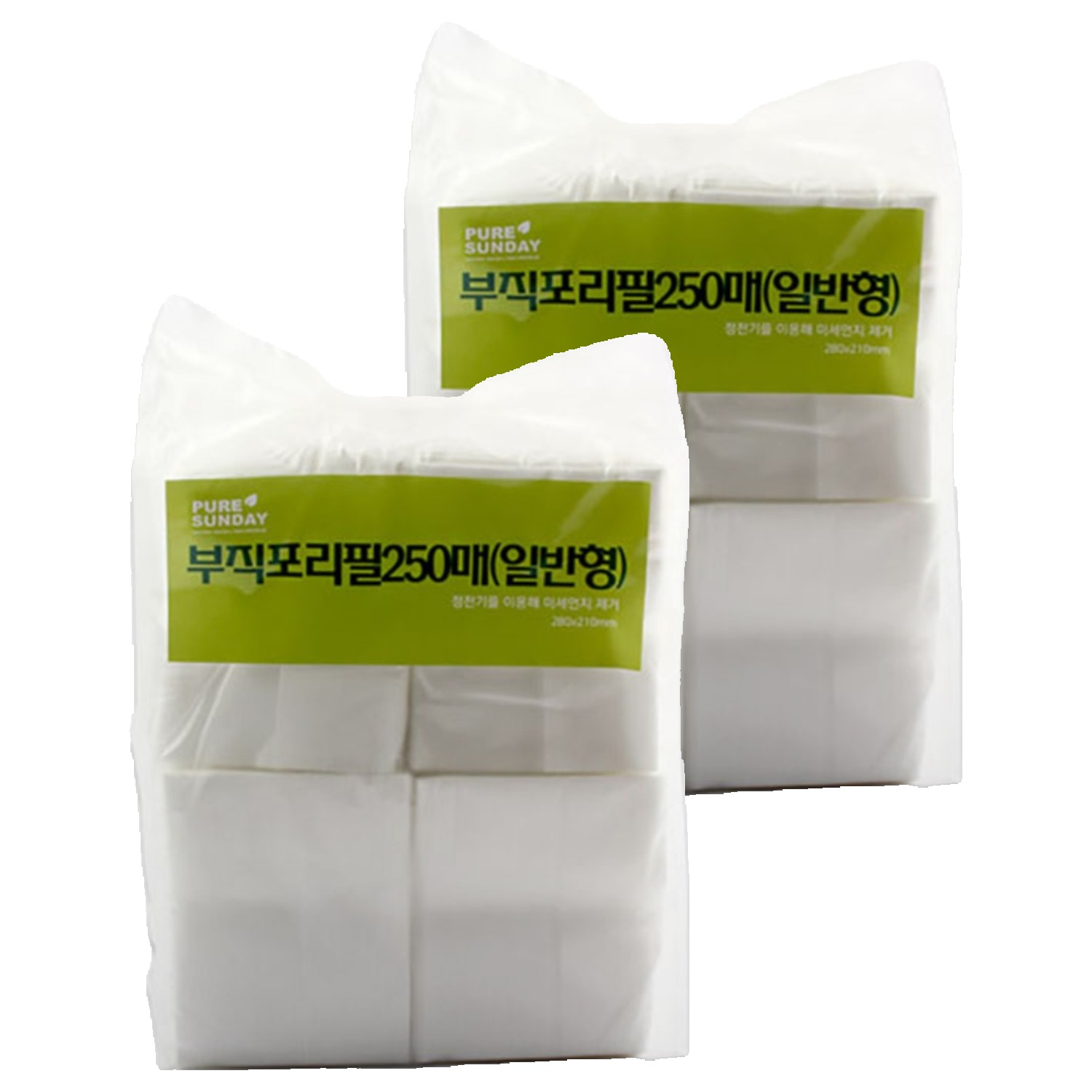 퓨어썬데이 정전기 청소포 일반형 250매 29,980원