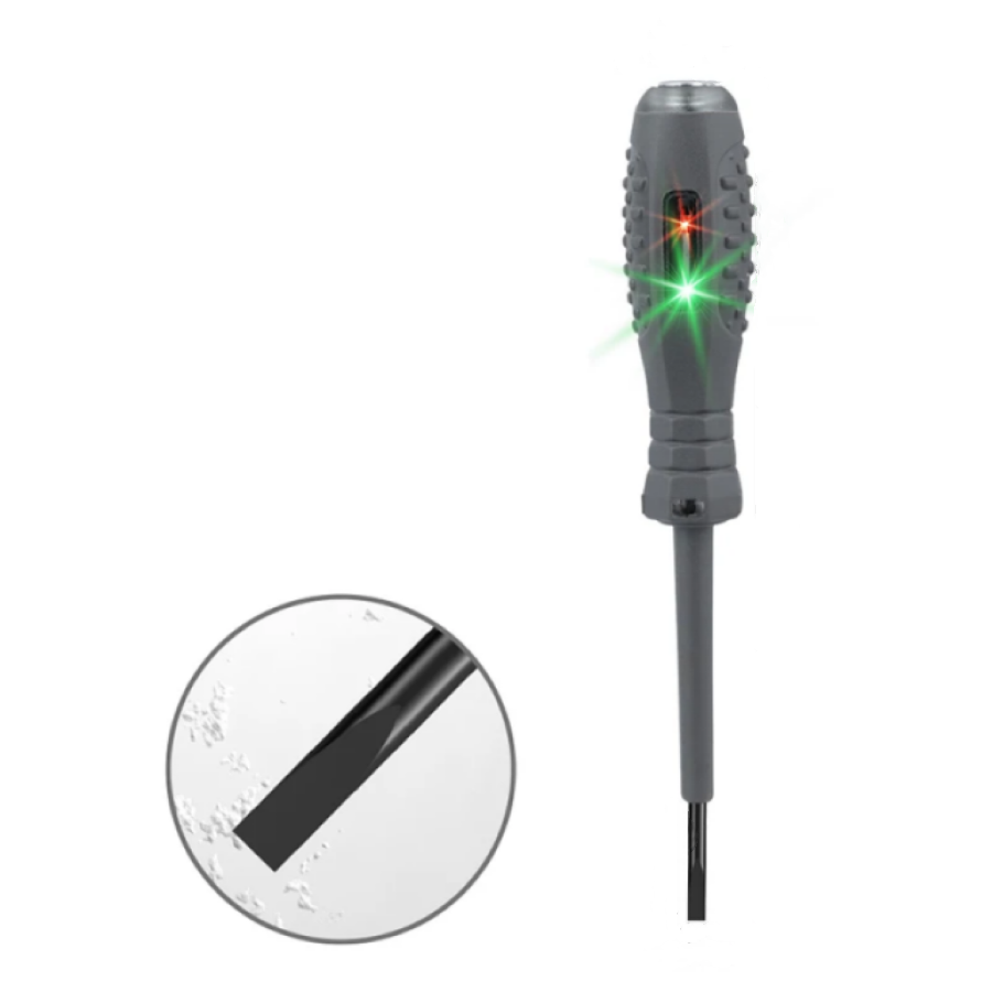 AIRAJ 회색 고토크 전압 감지 장치 일자형 자석식 회전 프로브를 장착하여 전기 기술자에게 더욱 적합한 지능형 메인보드 설계로 안전성이 향상되고 뛰어난 전기 작업 안전 검측 툴, 1개 4,800원