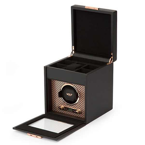 울프 엑시스 싱글 워치와인더 시계 보관함 코퍼 1,050,000원