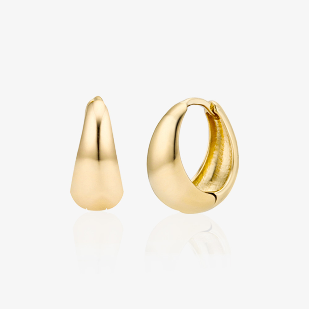 골드앤디어 14KGF 볼드 물방울 원터치귀걸이 26,800원