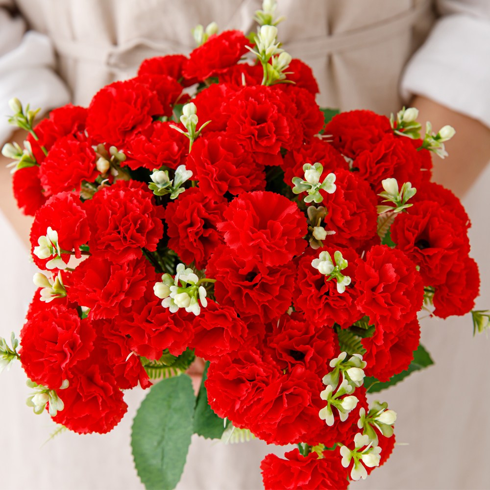 행복한마을 쁘띠카네이션 3다발묶음, 레드 15,800원