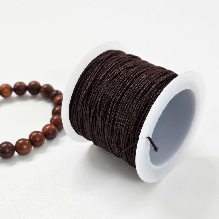 리브온 염주 비즈 팔찌 만들기 DIY 나일론 고무줄, 1개, 브라운 5,200원