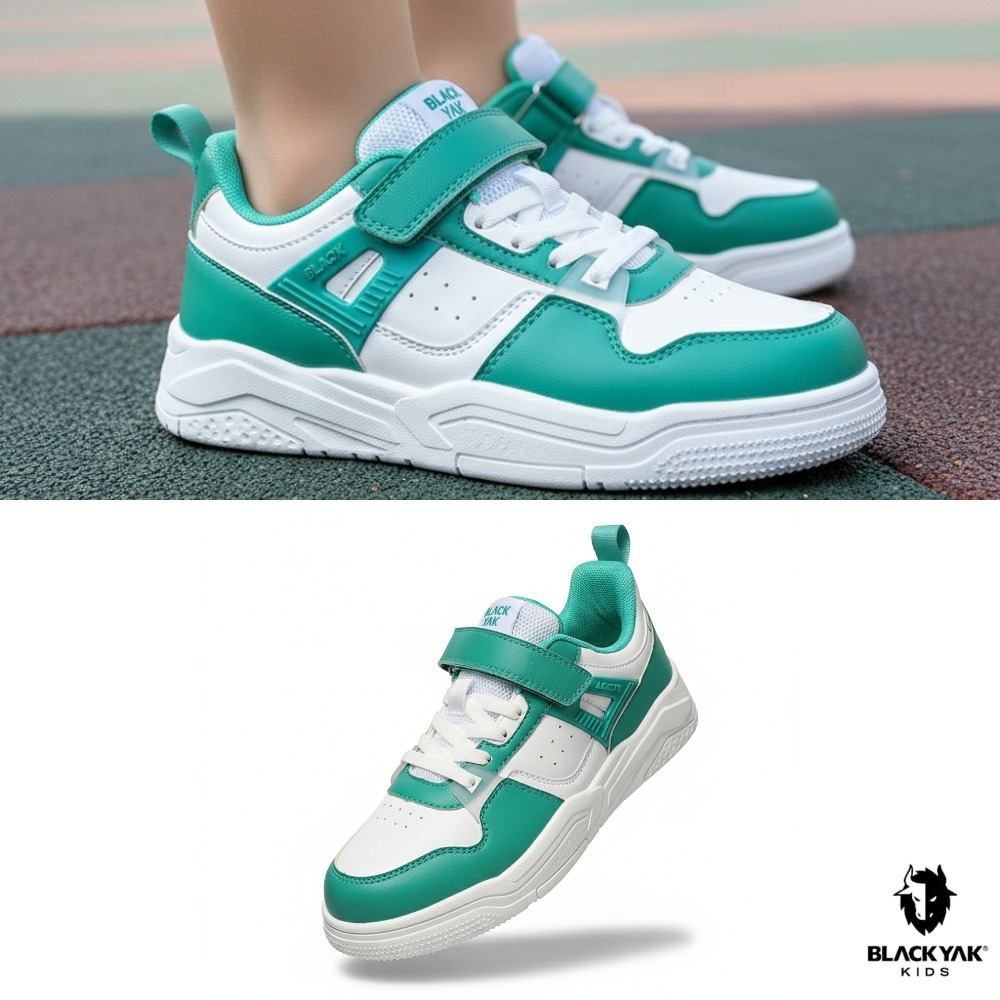 [백화점출고] 블랙야크 키즈 운동화 남아 레아 그린 벨크로 찍찍이 아동 어린이 러닝화 스니커즈 62,800원