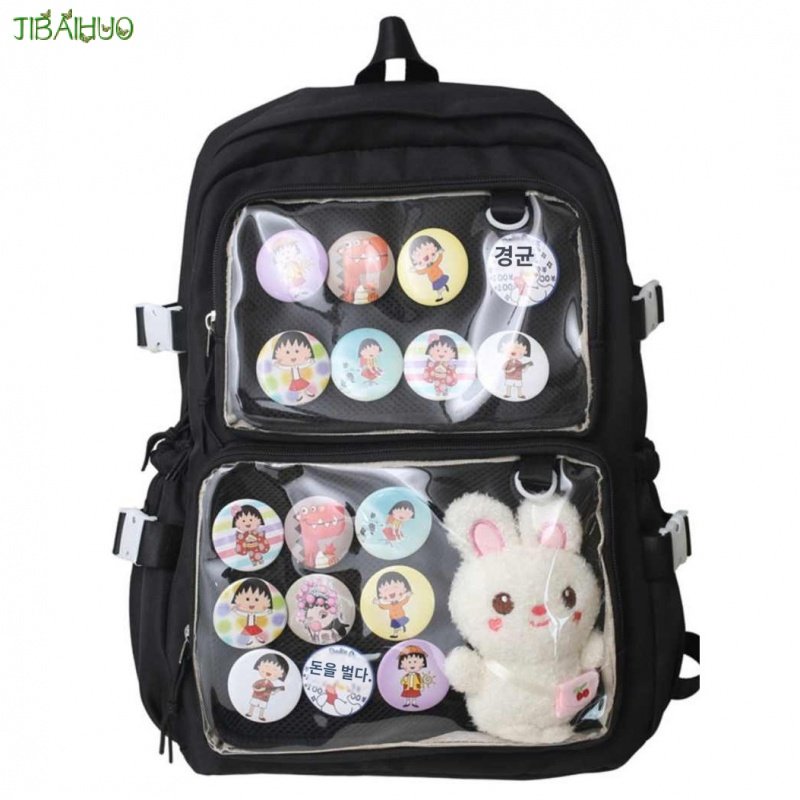 가죽숄더백 이타백 투명가방 일본 스쿨백 귀여운 Itabag 여성용 2024 배낭 대용량 Ita 학교 대학생 JK 신제품 20,440원