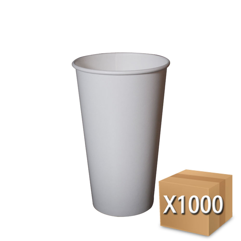 코디마트 일회용 무지 탄산컵 음료컵 종이컵 콜팝컵 16온스 1000개 1박스 76,880원