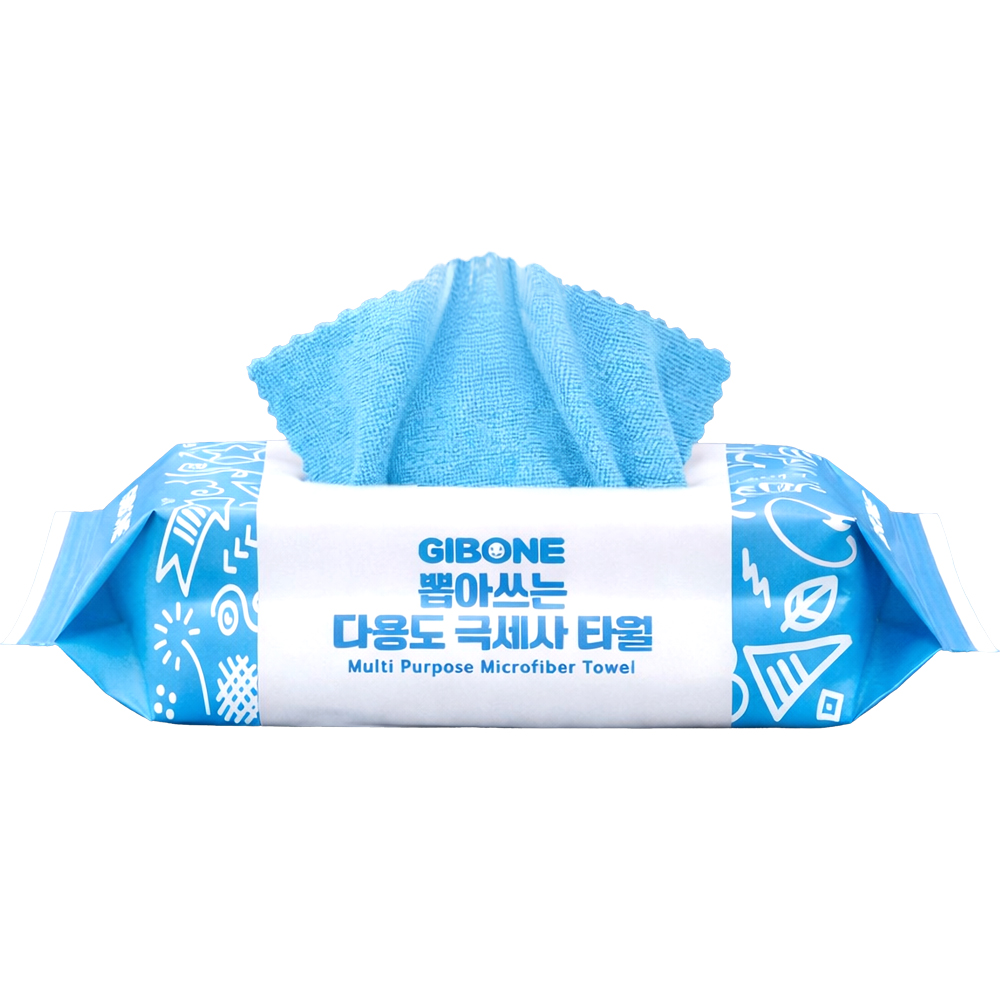 기본에 뽑아쓰는 다용도 극세사 세차 타월 22매, 블루, 1개 6,500원