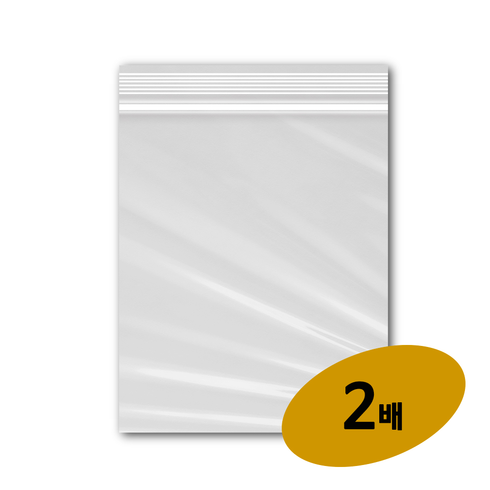 [비닐몰] 프리미엄 0.1T 두꺼운 지퍼백 소형 대형 미니 지퍼백, 직접제조, 1개, 200개입 6,410원