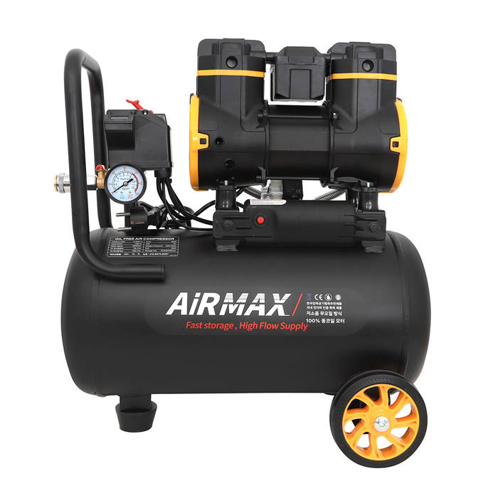 에어맥스 저소음 콤프레샤 2-1180F18 3.5마력 18L 198,000원