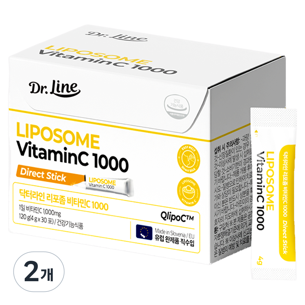 닥터라인 리포좀 비타민C 1000, 30회분, 2개 64,800원