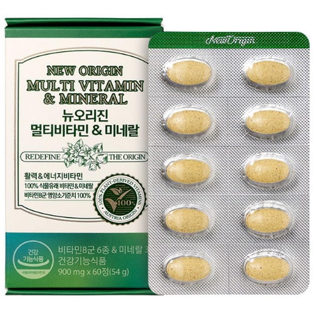 유한건강생활 뉴오리진 멀티비타민 & 미네랄 105,320원