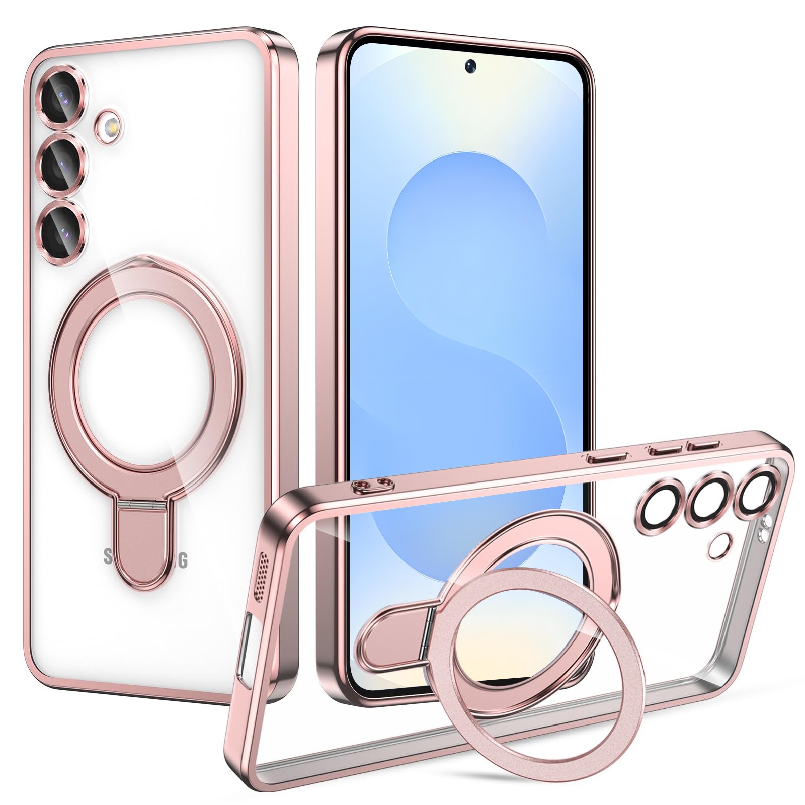 헤미션 갤럭시 S25 카메라 보호 맥세이프 거치대 케이스 카메라렌즈 완전보호 SLP01 11,800원