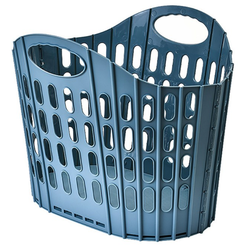 노빌리움 접이식 빨래바구니 이동식 틈새 빨래 보관함, 블루 9,300원