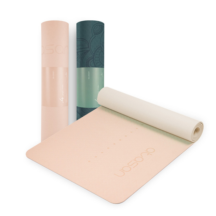 아따산 k4 카르마 TPE 디자인 요가매트 10mm, 나이나:그린+그레이, 1개 58,000원