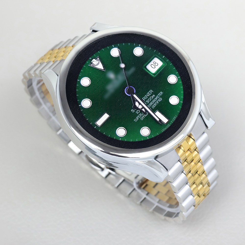 갤럭시워치5 44mm 쥬빌레 날개형 메탈 스트랩, 골드 콤비 (바네봉+툴키트), 1개 37,000원