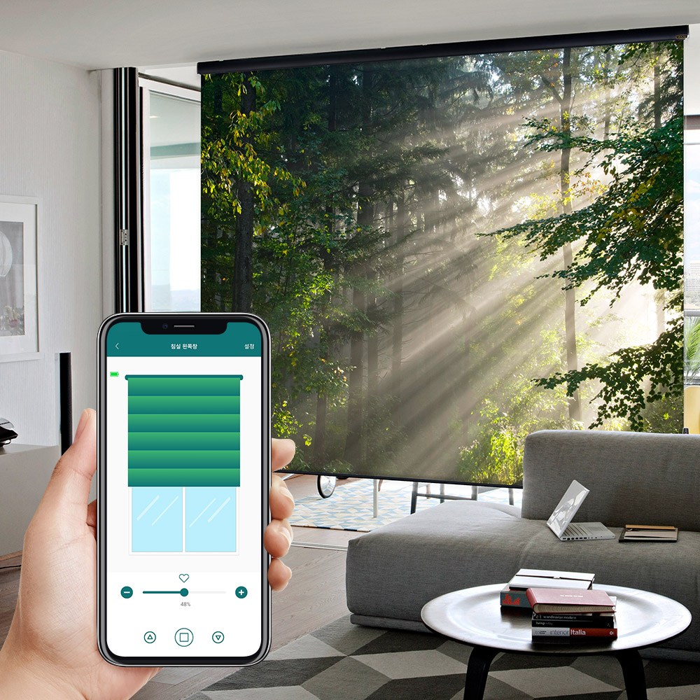 아라크네 전동스크린(앱사용) 블랙프리미엄 120인치 192,900원