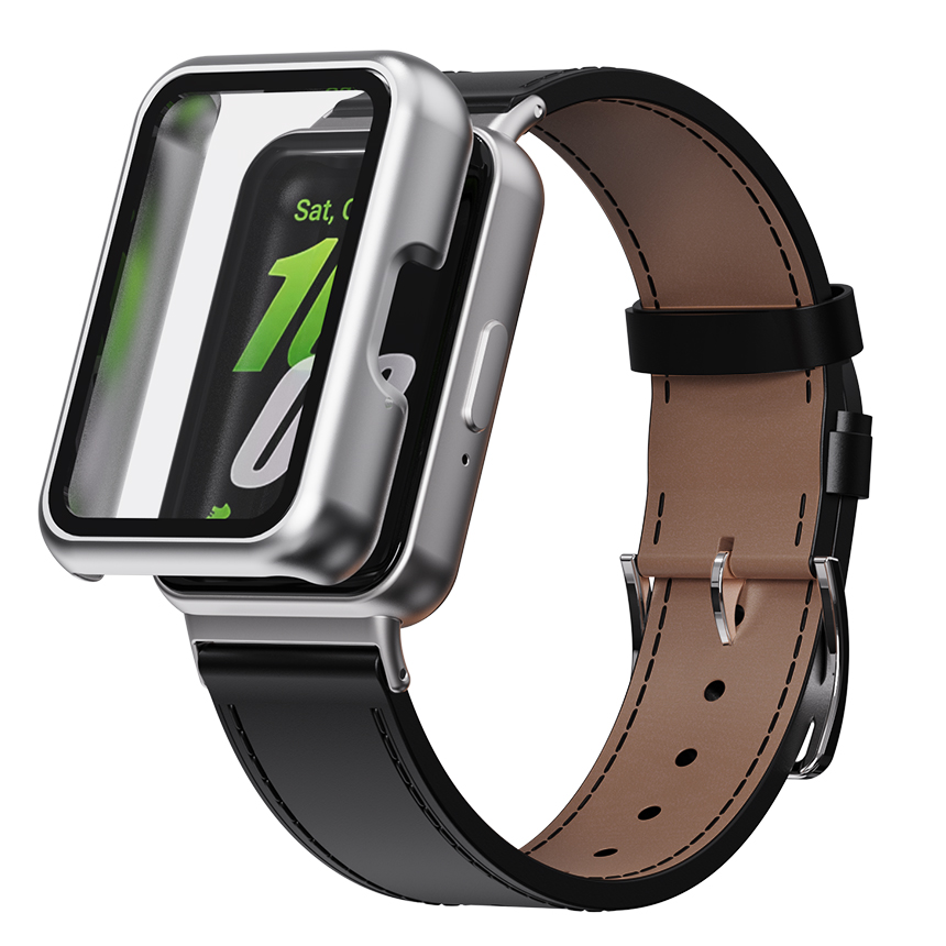 칸탐 갤럭시워치핏3 풀커버케이스 + 가죽스트랩 세트 16,550원