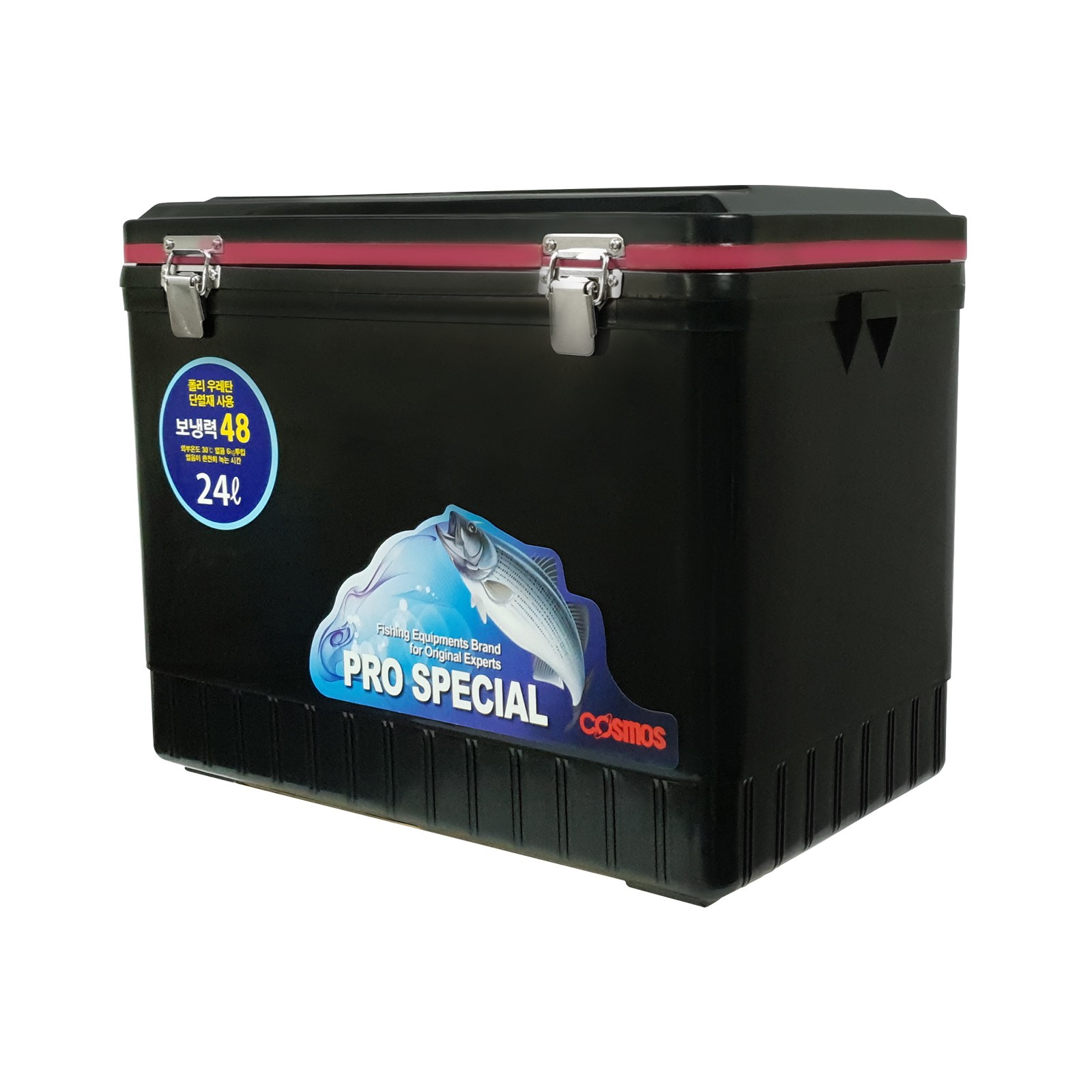 코스모스 낚시 아이스박스 24리터 WJ-712 뉴블랙 99,000원