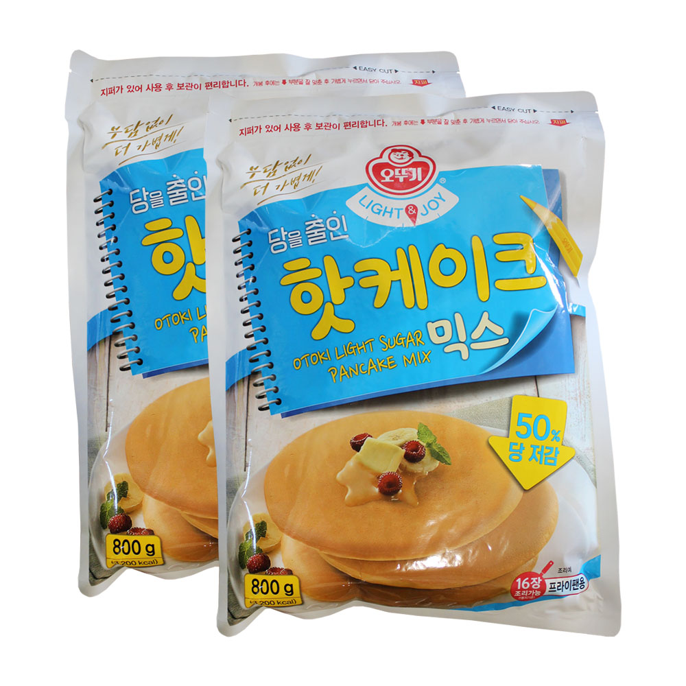 오뚜기 LIGHT&JOY 당을줄인 핫케이크믹스 15,600원