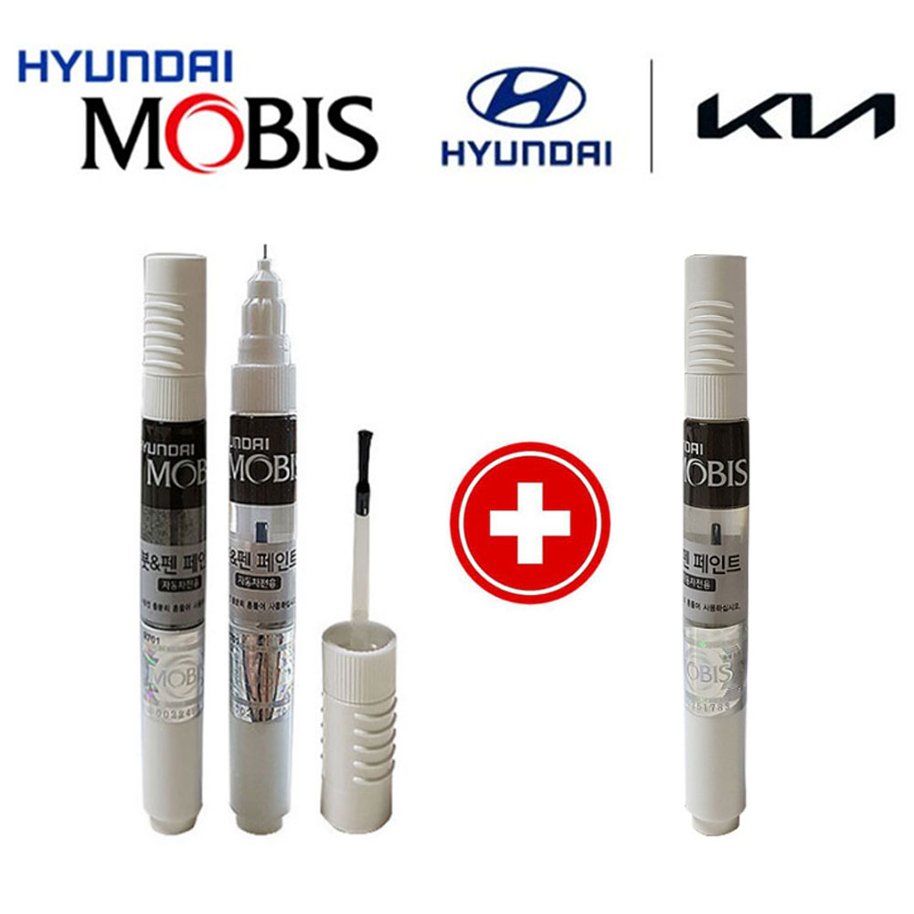 현대모비스 기아 순정 컬러 붓펜 SWP 스노우화이트펄 + 투명 3개 세트 쏘렌토 MQ4 카니발 KA4 스포티지 NQ5 EV6 EV9 K5 K7 K8 K9 33,000원