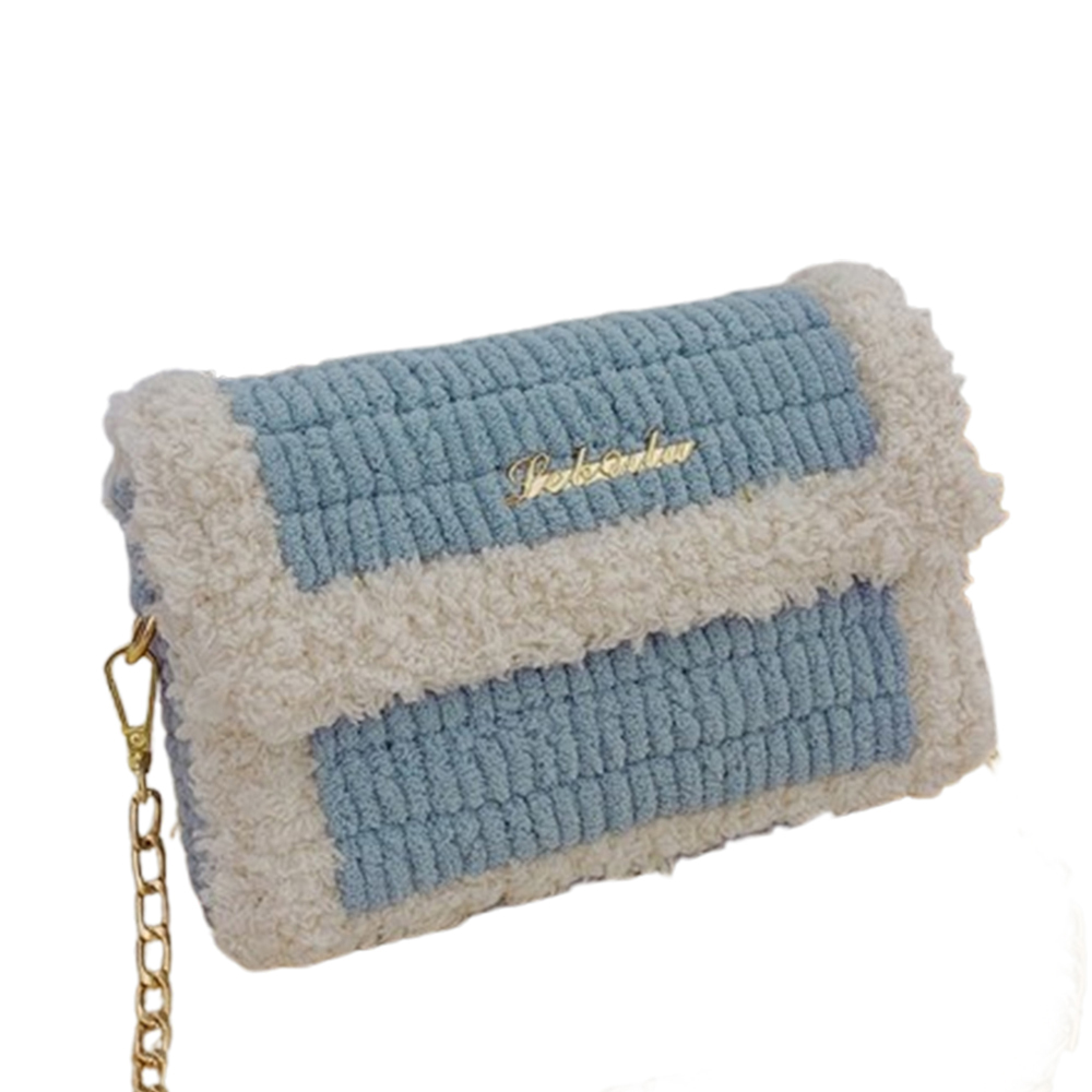 마다꾸미 협력업체 네트 공예 레터링 가방 만들기 DIY 세트, 03 블루, 1세트, 현재가 9,350원