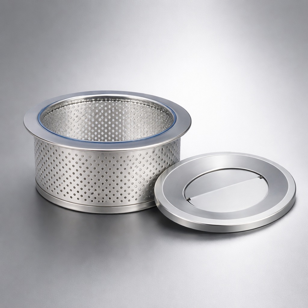 J&D 스르륵 자동 싱크대 배수구 덮개 ,배수구 망세트, 1세트, 은그레이 18,500원