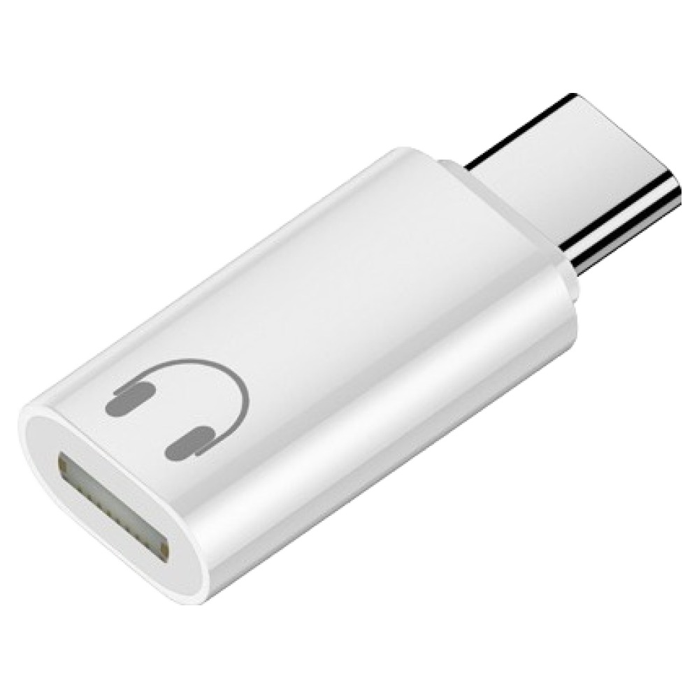 호후 C타입젠더 아이폰 아이패드 이어폰 라이트닝 8핀 to C타입 변환 젠더 로이젠, 화이트, 1개, 31mm 9,750원