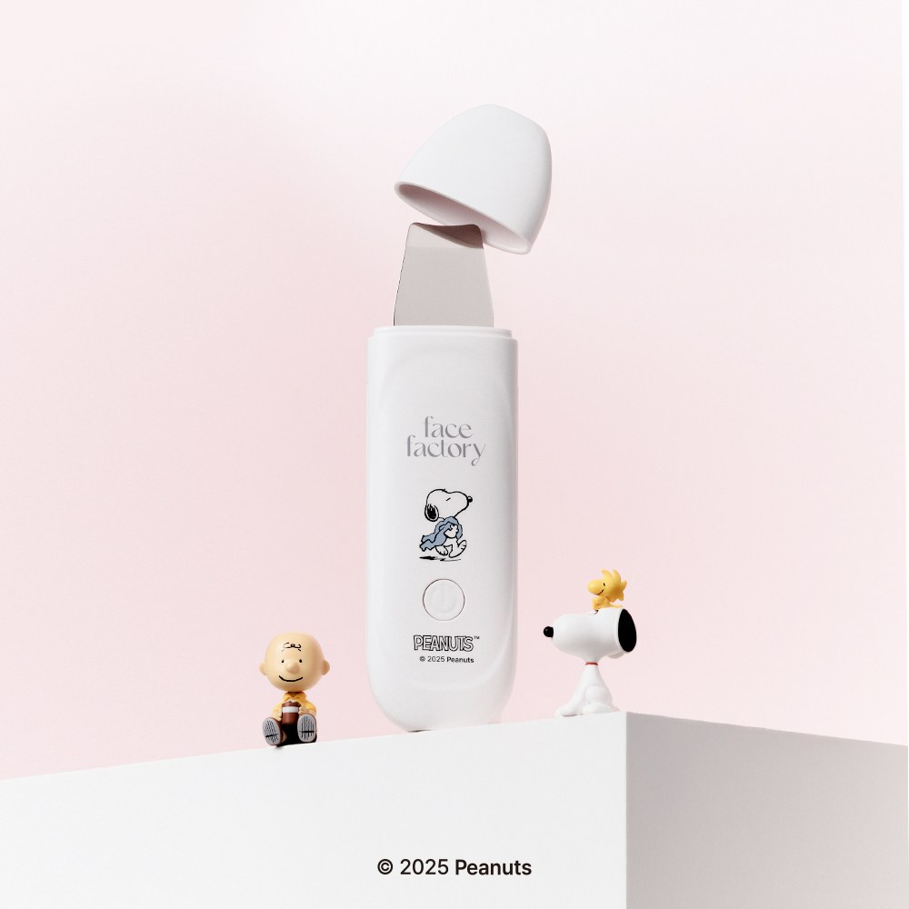 페이스팩토리X스누피 제로필링기 갈바닉 모공 피지 청소 세안 필링기 29,900원